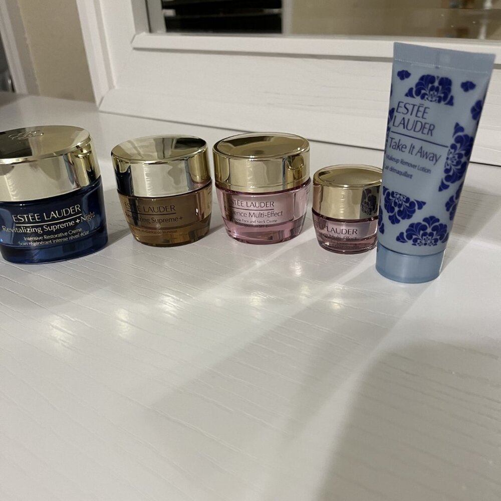 New Estee Lauder Revitalizing Supreme + Night Intensive Restorative Creme kit